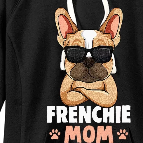 Frenchie Mom French Bulldog Dog Women's Fleece Hoodie