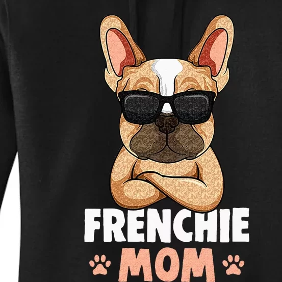 Frenchie Mom French Bulldog Dog Women's Pullover Hoodie