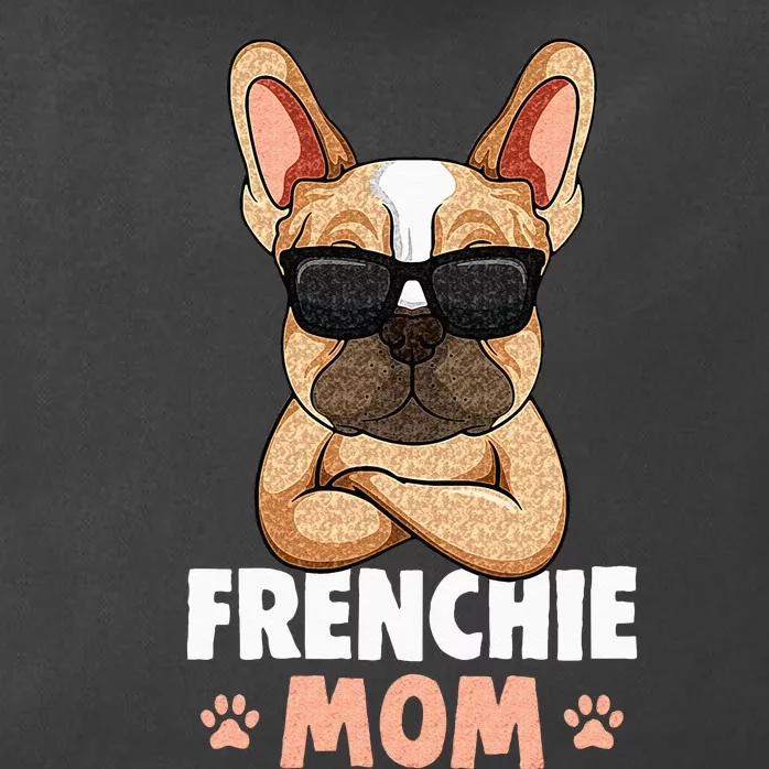 Frenchie Mom French Bulldog Dog Zip Tote Bag