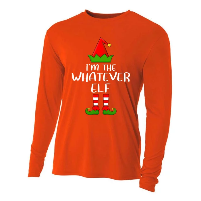 Funny Matching Family IM The Whatever Elf Christmas Cool Gift Cooling Performance Long Sleeve Crew