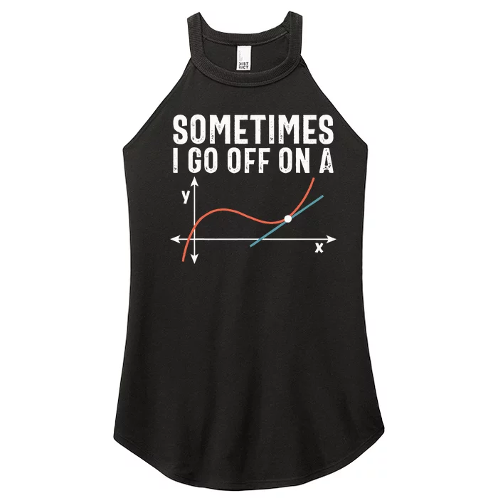 Funny Math Funny Geometry Math Humor Math Pun Math Joke Women’s Perfect Tri Rocker Tank