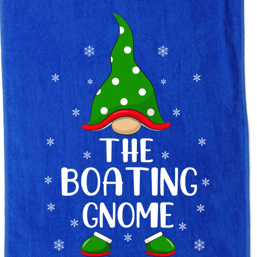 Funny Matching Family IM The Boating Gnome Christmas Gift Platinum Collection Golf Towel