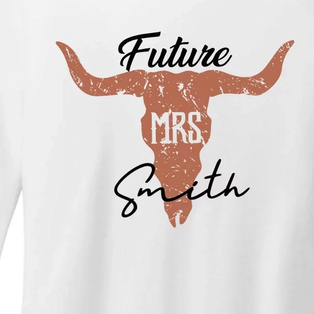 Future Mrs. Womens CVC Long Sleeve Shirt