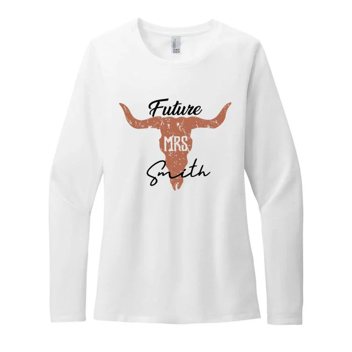 Future Mrs. Womens CVC Long Sleeve Shirt