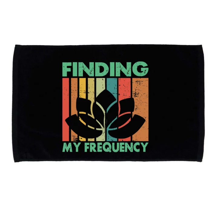 Finding My Frequency Meditation Microfiber Hand Towel