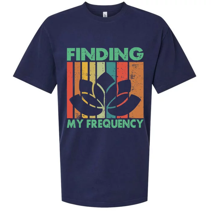 Finding My Frequency Meditation Sueded Cloud Jersey T-Shirt