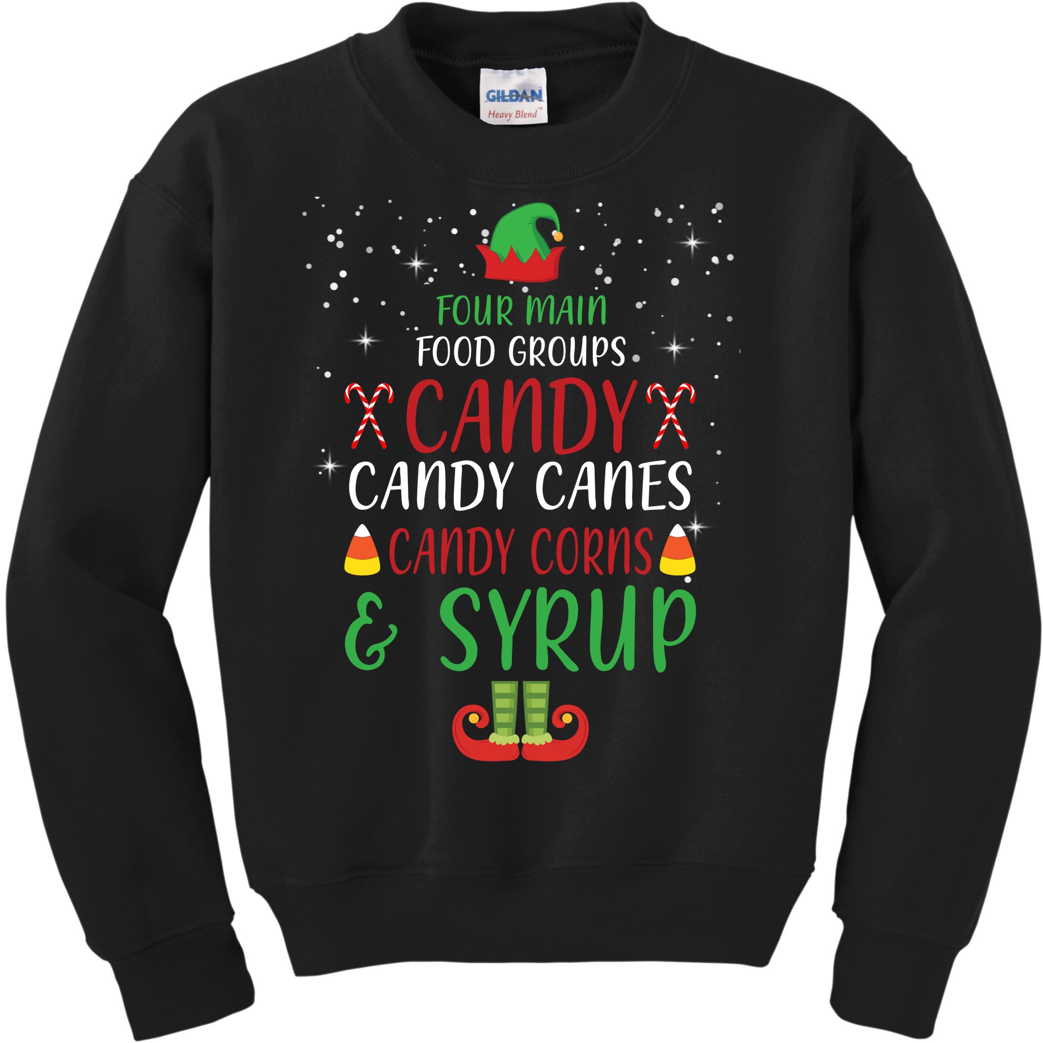 https://images3.teeshirtpalace.com/images/productImages/fmf1237456-four-main-food-groups-candy-canes-candy-corns-syrup-elf--black-yas-garment.jpg