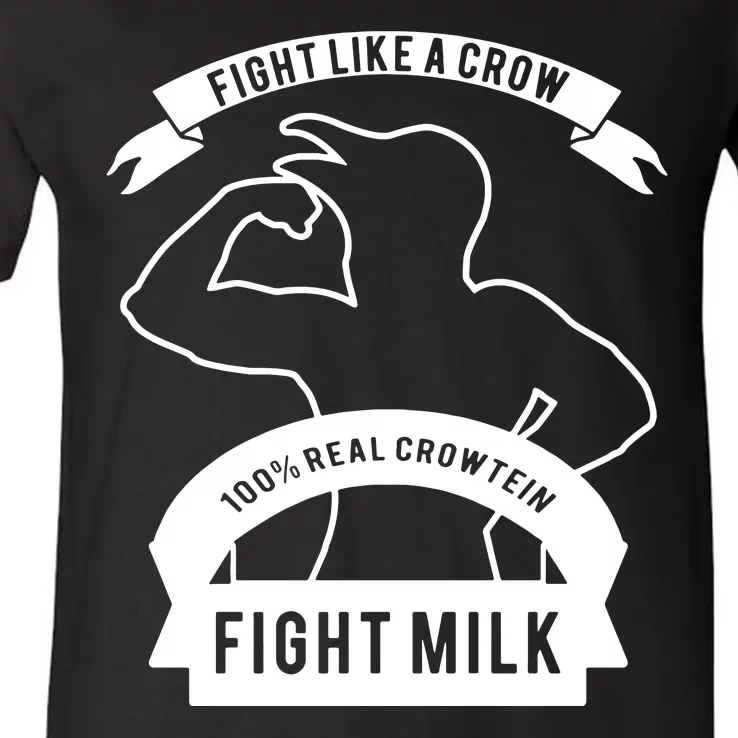 Fight Milk V-Neck T-Shirt