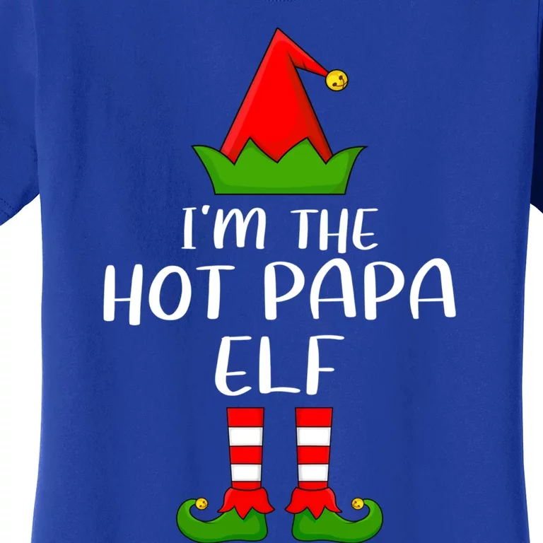 Funny Matching Family I'm The Hot Papa Christmas Meaningful Gift Women's T-Shirt