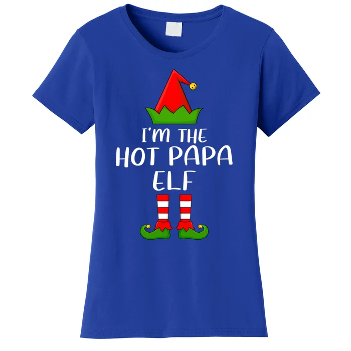 Funny Matching Family I'm The Hot Papa Christmas Meaningful Gift Women's T-Shirt