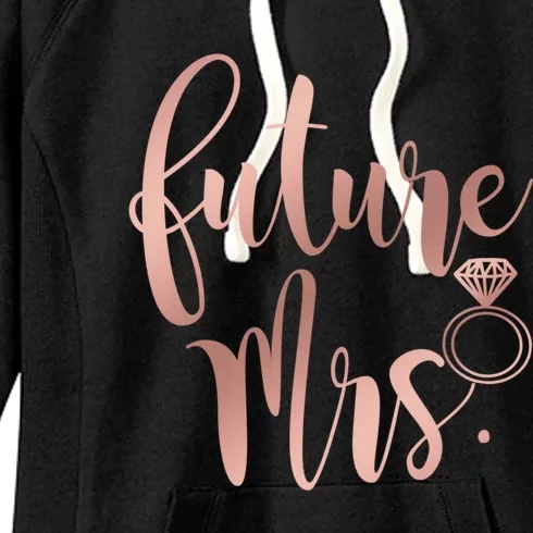 Future Mrs For Bride Funny Gift Women's Fleece Hoodie