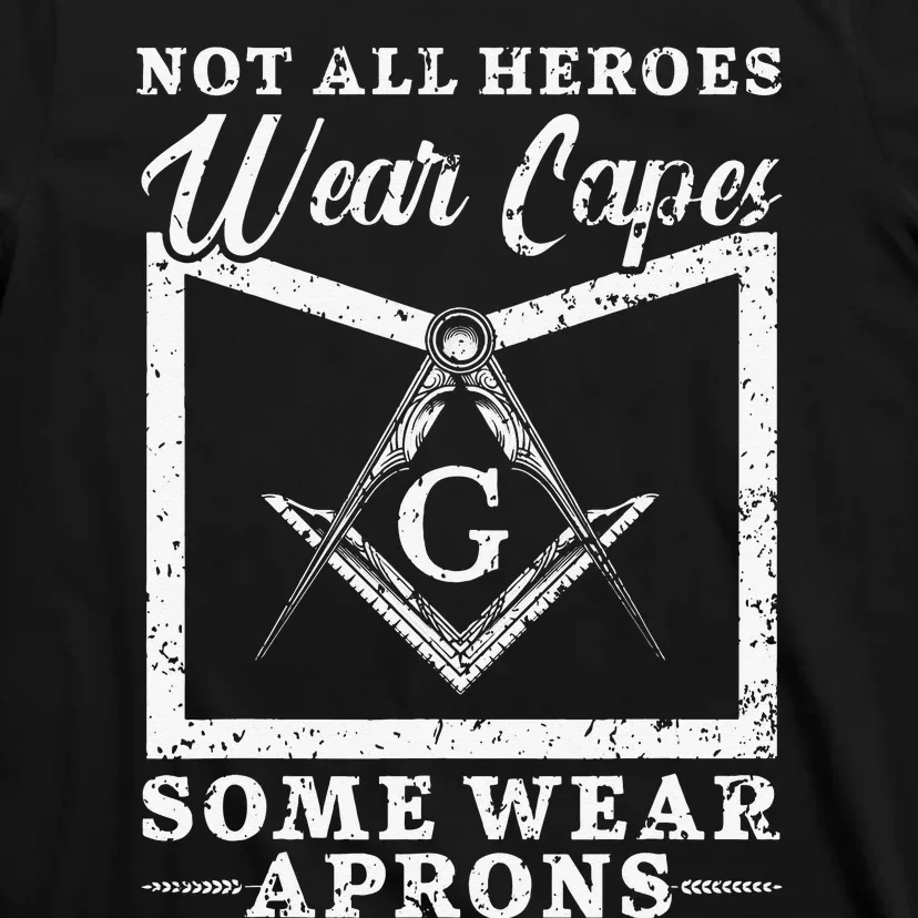 Freemason Masonic Fraternal Freemasonry Square Compass T-Shirt