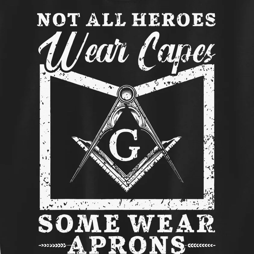 Freemason Masonic Fraternal Freemasonry Square Compass Kids Sweatshirt