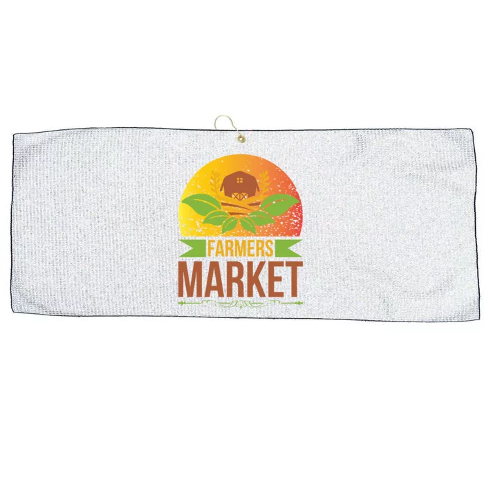 Farmers Market Large Microfiber Waffle Golf Towel