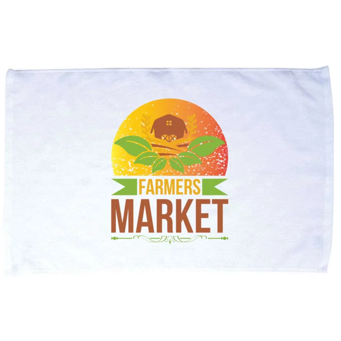 Farmers Market Microfiber Hand Towel