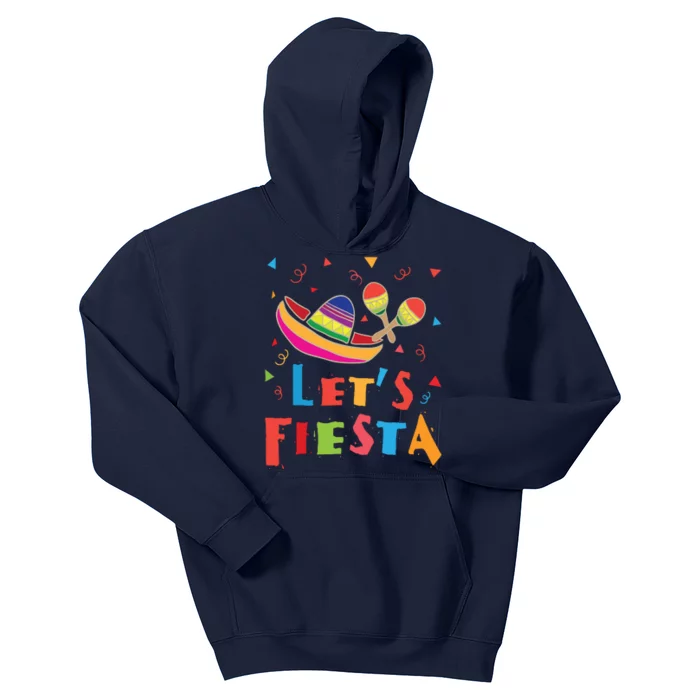 Funny Mexico Fiesta Mexican Party Kids Hoodie