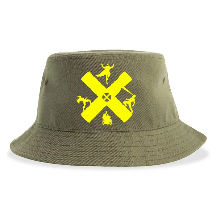 Fighting Mutants Sustainable Bucket Hat