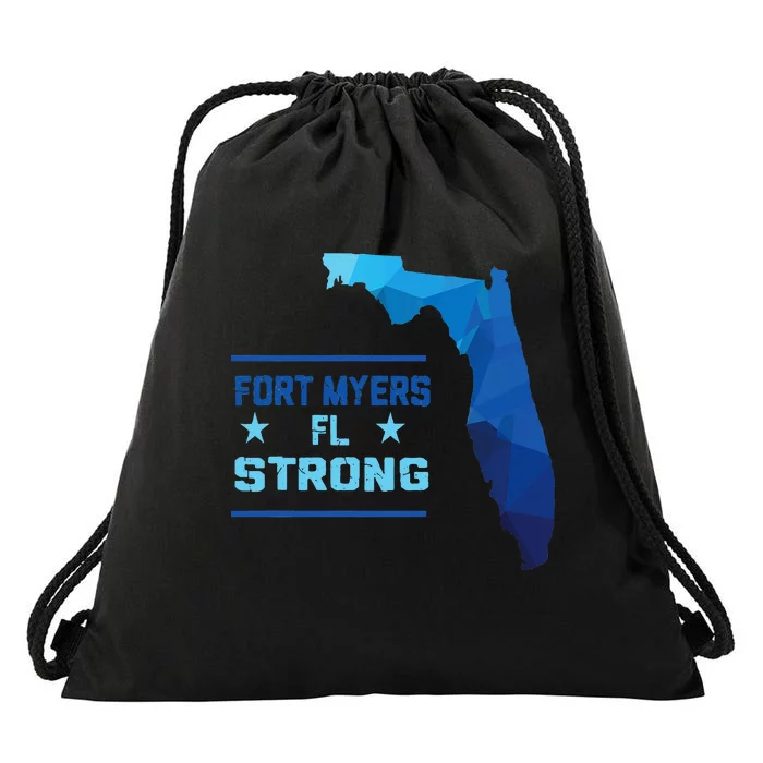 Fort Myers Florida Strong Drawstring Bag