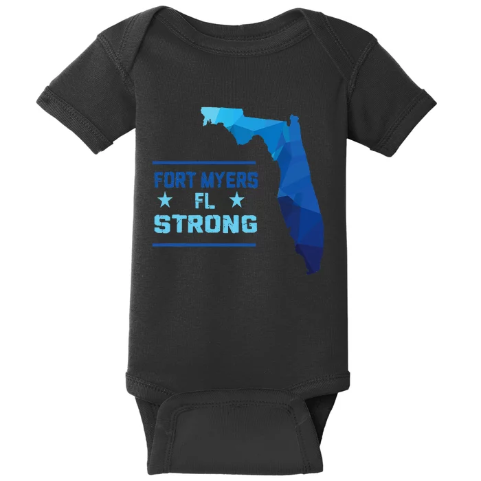 Fort Myers Florida Strong Baby Bodysuit