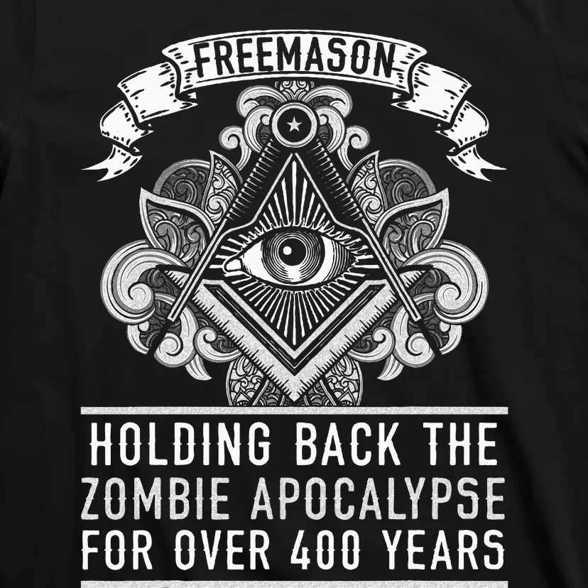 Freemason Masonic Fraternal Freemasonry Square Compass T-Shirt