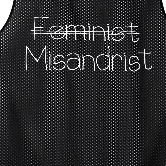 Feminist Misandrist Mesh Reversible Basketball Jersey Tank