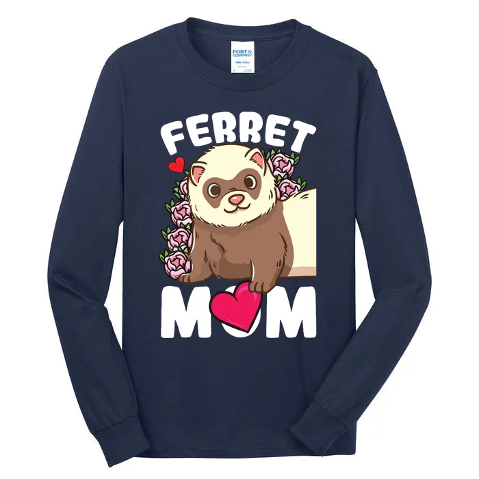 Ferret Mom Tall Long Sleeve T-Shirt