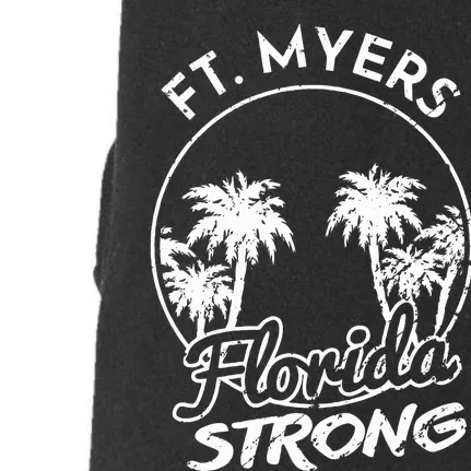 Ft. Myers Florida Strong Community Support Doggie 3-End Fleece Hoodie