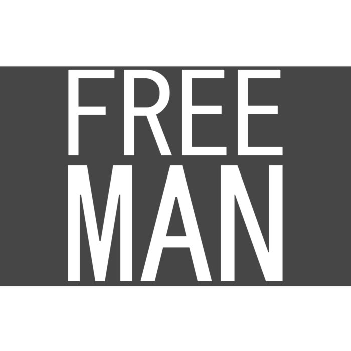 Free Man Bumper Sticker