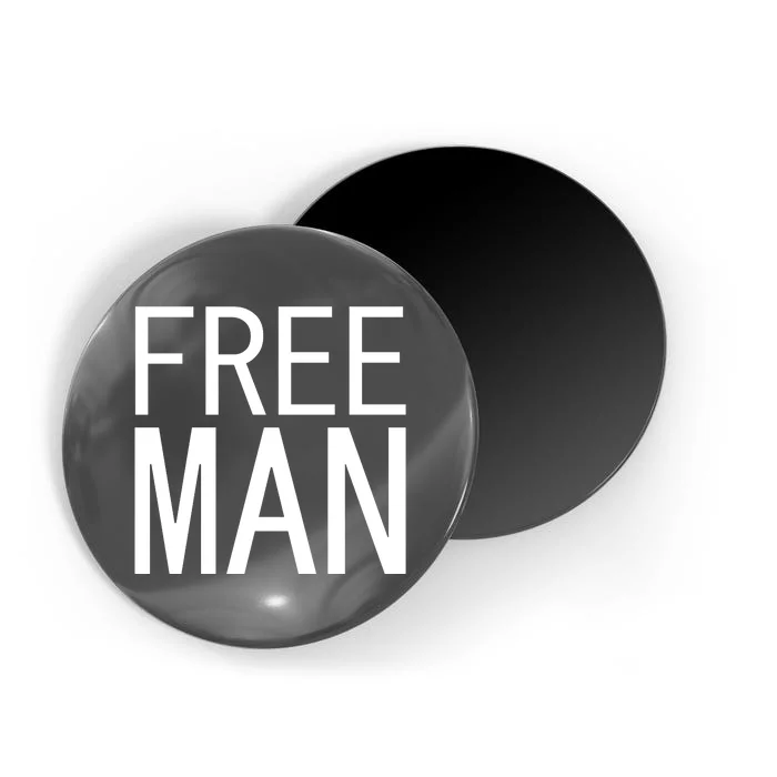 Free Man Magnet