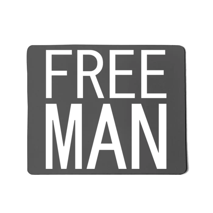 Free Man Mousepad