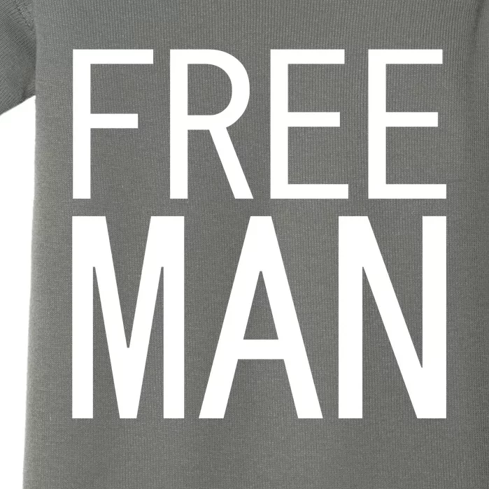 Free Man Baby Bodysuit