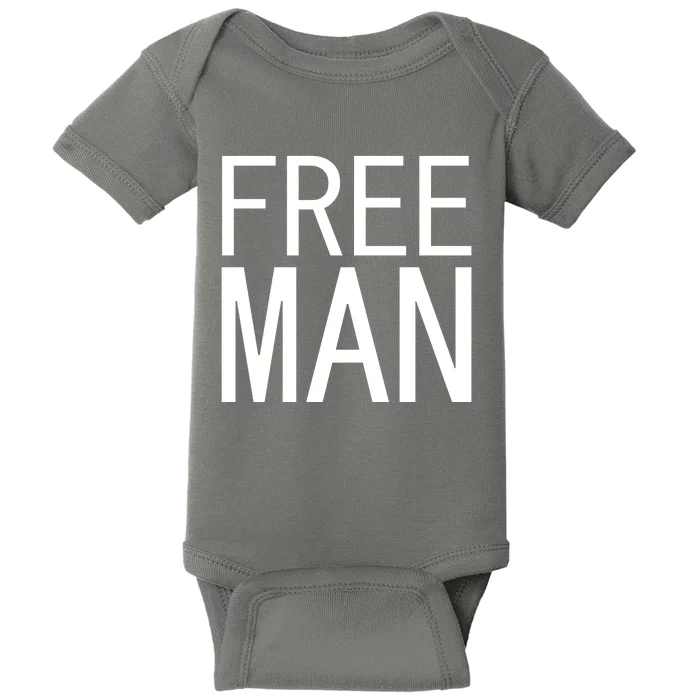 Free Man Baby Bodysuit