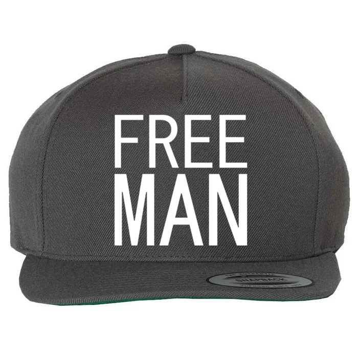 Free Man Wool Snapback Cap