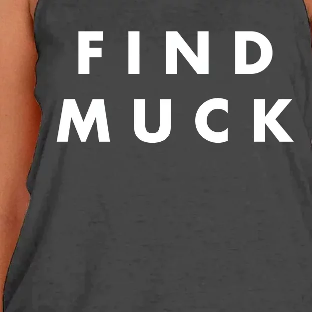 Find Muck Women's Knotted Racerback Tank