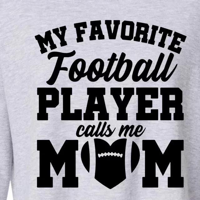 Football Mom Cropped Pullover Crew