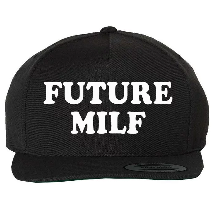 Future Milf Wool Snapback Cap