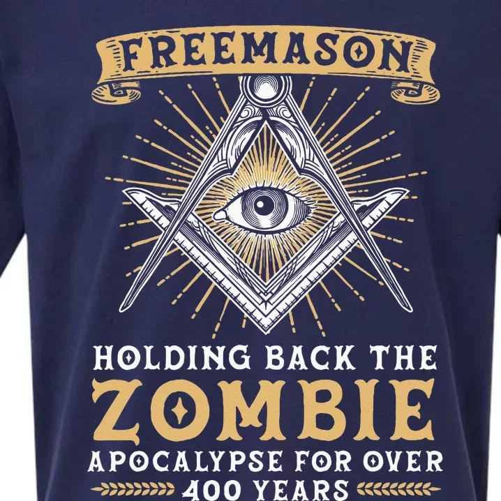 Freemason Masonic Fraternal Freemasonry Square Compass Sueded Cloud Jersey T-Shirt