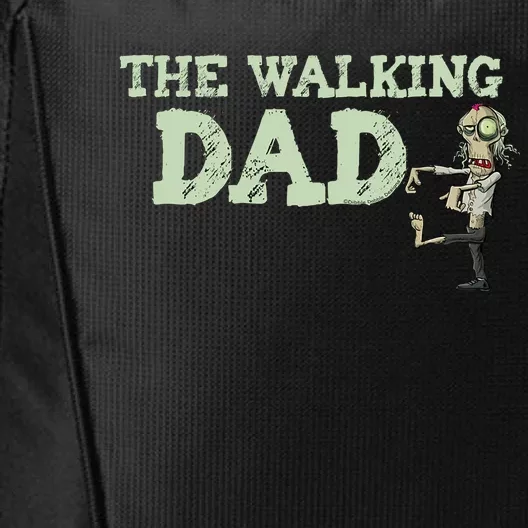 Funny Matching Family The Walking Dad Zombie Halloween Gift City Backpack