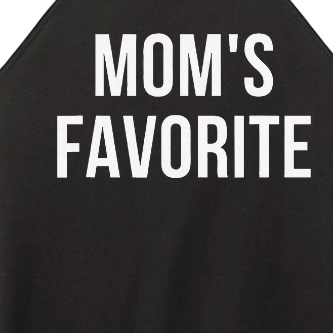 Funny MomS Favorite Women’s Perfect Tri Rocker Tank