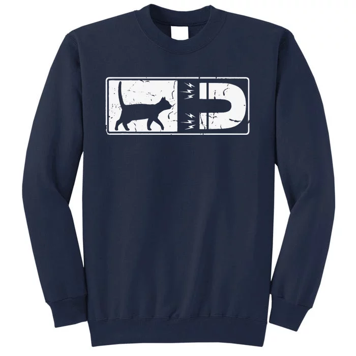 Funny Magnet For Pussy Cat Lover Valentines Day Tall Sweatshirt