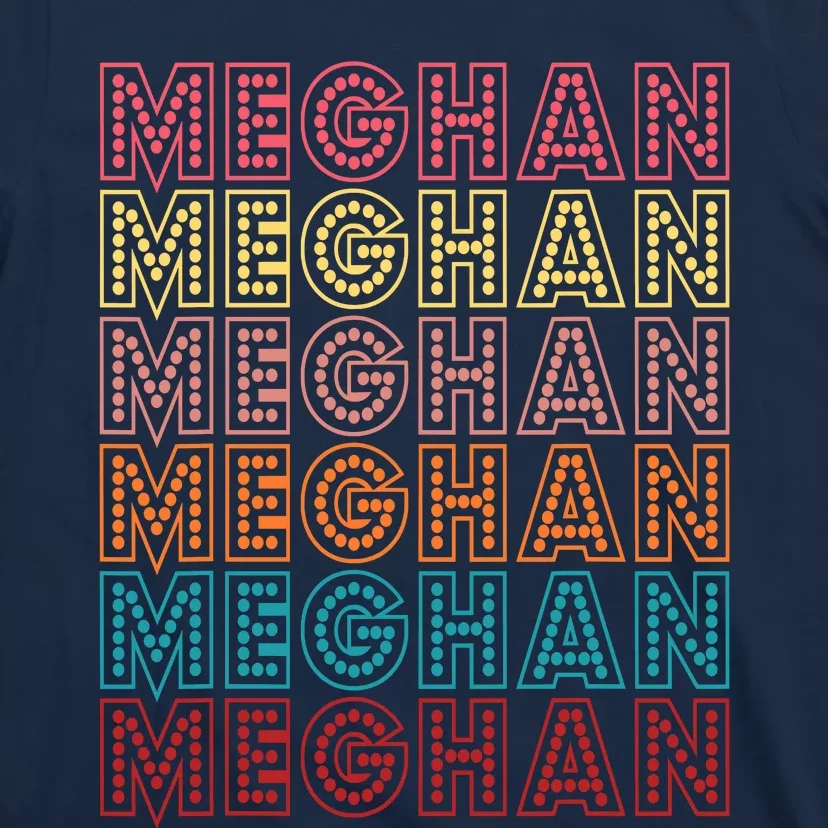 Funny Meghan First Name Meghan Retro T-Shirt