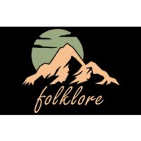 Folklore Mountains Bumper Sticker