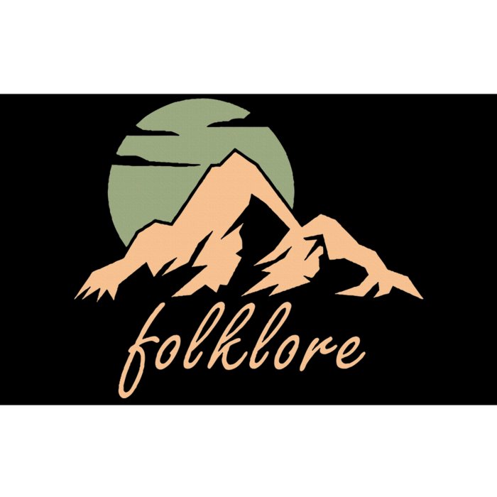 Folklore Mountains Bumper Sticker