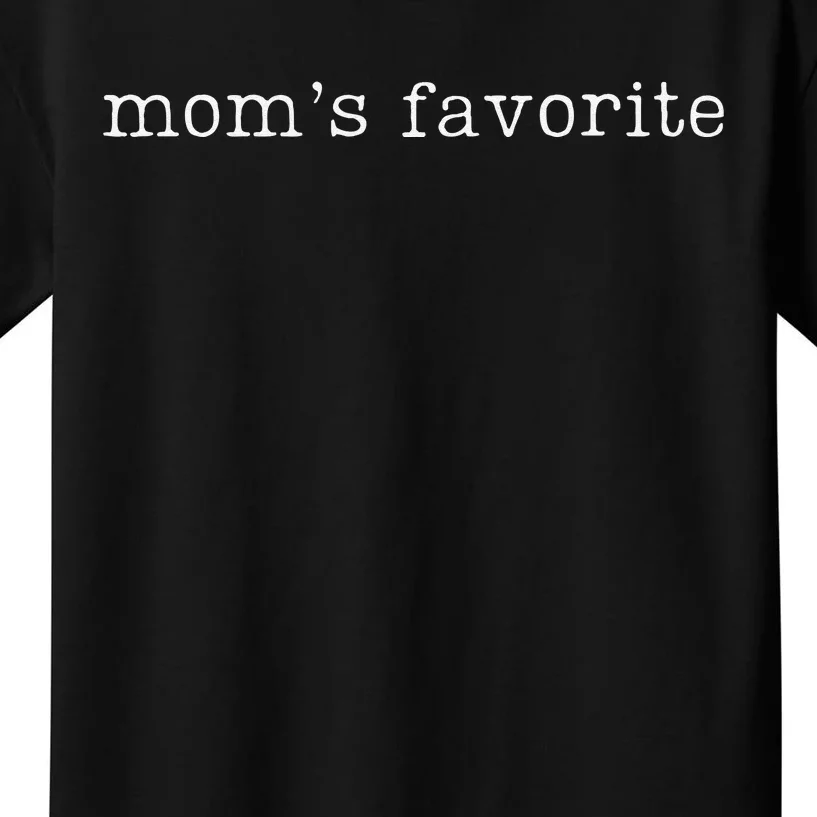 Funny MomS Favorite Daughter Trendy Favorite Kids T-Shirt