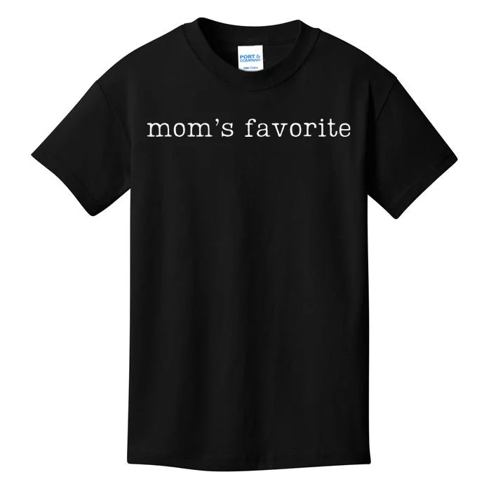 Funny MomS Favorite Daughter Trendy Favorite Kids T-Shirt