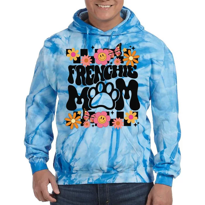 Frenchie Mom French Bulldog Tie Dye Hoodie