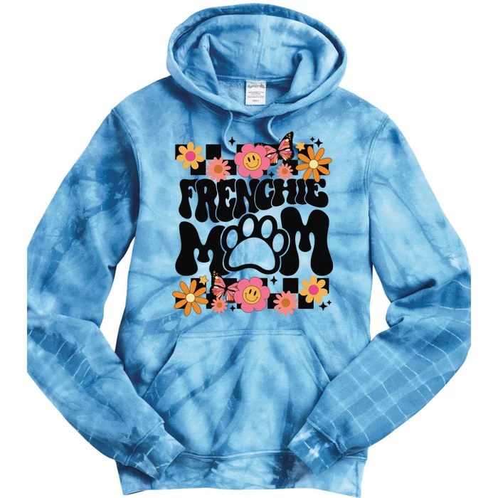 Frenchie Mom French Bulldog Tie Dye Hoodie