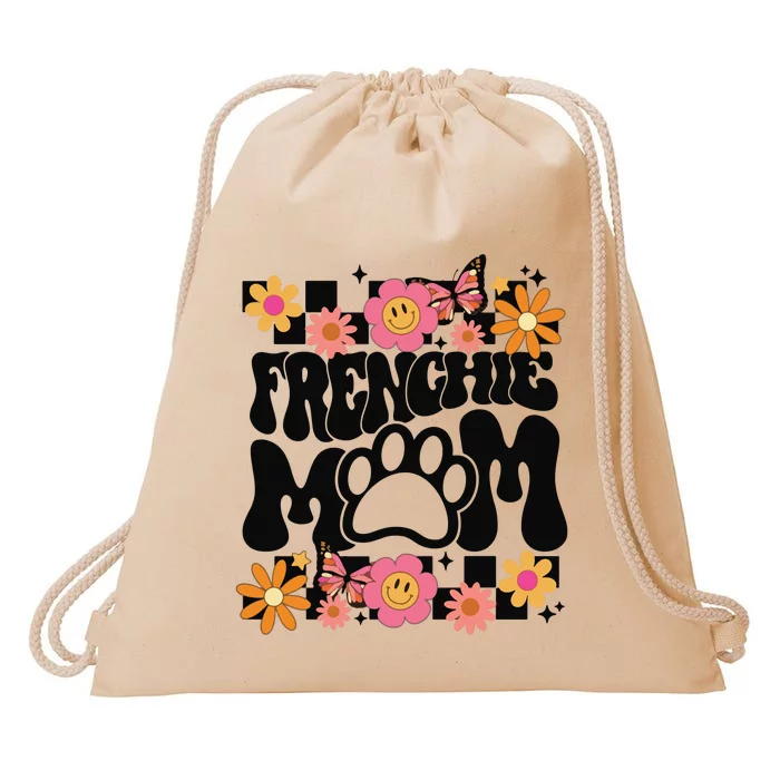 Frenchie Mom French Bulldog Drawstring Bag