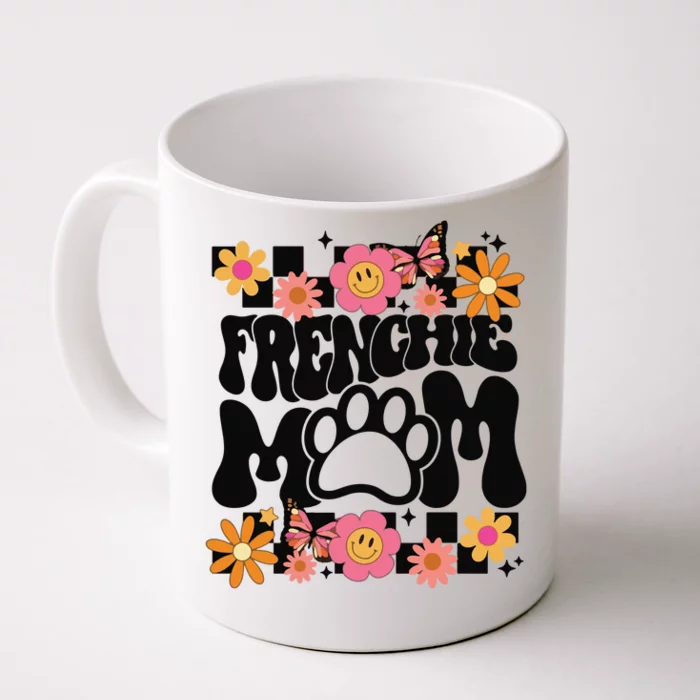 Frenchie Mom French Bulldog Front & Back Coffee Mug