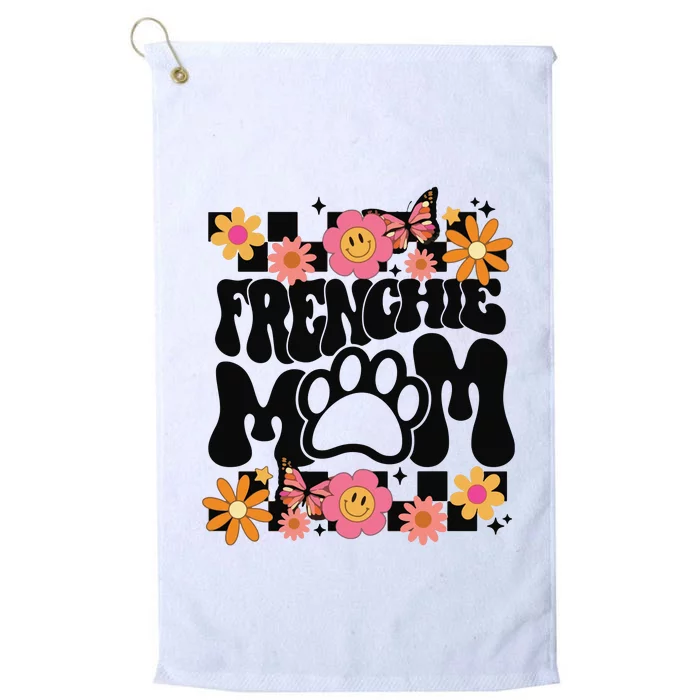 Frenchie Mom French Bulldog Platinum Collection Golf Towel